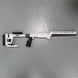 White Ulfhednar precision rifle with black grip, ideal for competitive shooting and hunting.
