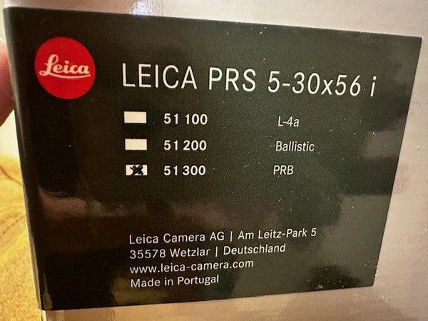 Leica PRS 5-30×56,i PRB - TSR Sporting