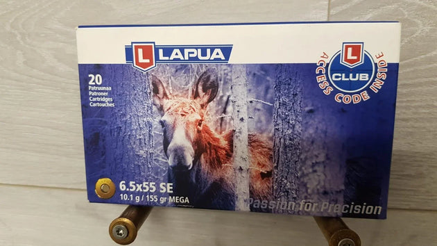 Metsästyspatruuna lapua Mega 6.5x55SE - TSR Sporting